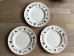 Wedgwood Windsor Christmas ontbijtborden, diameter 21,5 cm, Bord(en), Ophalen of Verzenden, Zo goed als nieuw, Porselein