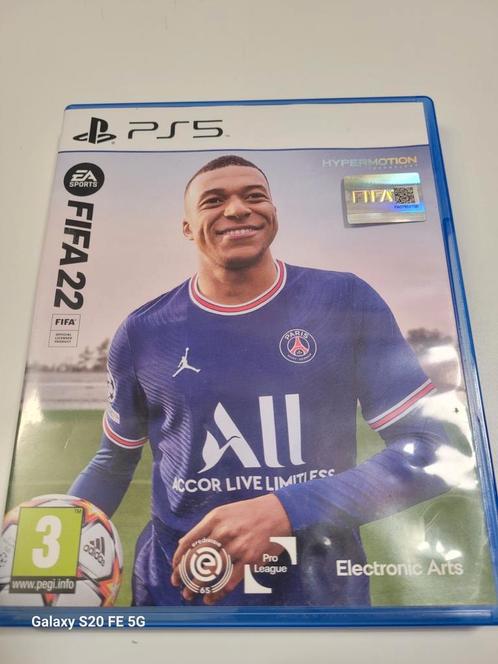 Fifa 22, Spelcomputers en Games, Games | Sony PlayStation 5, Zo goed als nieuw, Ophalen of Verzenden