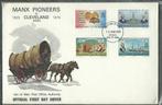 MAN 1975 Manx Pioneers op onbeschreven F.D.C., Verzenden, Gestempeld