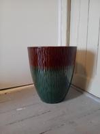 Grote keramieken bloempot 50cm hoog, diameter 30cm, Tuin en Terras, Bloempotten, Rond, Binnen, Zo goed als nieuw, Aardewerk