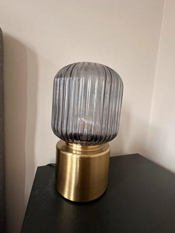 IKEA SOLKLINT Tafellamp Messing/Grijs beschikbaar voor biedingen
