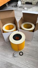 Kärcher patroonfilters 3 stuks, Ophalen of Verzenden