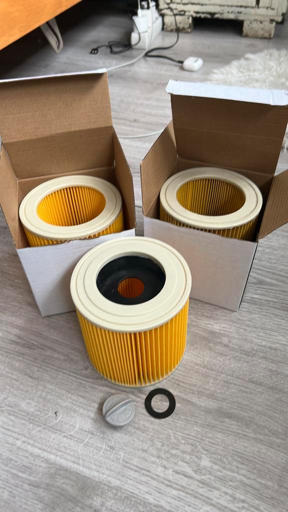 Kärcher patroonfilters 3 stuks, Auto-onderdelen, Filters, Ophalen of Verzenden