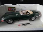 Jaguar E-Type Cabrio 1961 - 1:18 - Bburago, Verzenden, Zo goed als nieuw, Auto, Bburago