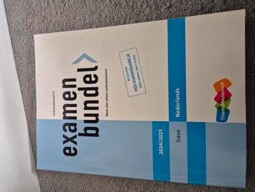 Examenbundel Nederlands havo beschikbaar voor biedingen