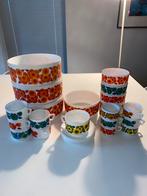 Arcopal lotus service vintage, Huis en Inrichting, Keuken | Servies, Ophalen, Zo goed als nieuw, Glas, Overige stijlen