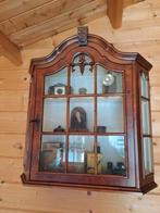 Noten hangvitrine vintage, Ophalen, Zo goed als nieuw, 50 tot 100 cm, Minder dan 100 cm