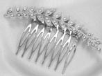 Elegante haarkam met strass steentjes, Haarspeld, Ophalen of Verzenden, Sieraadspecialist, Nvt