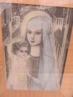 Jan Toorop Maria met staand kindeke 1923, Antiek en Kunst, Ophalen of Verzenden
