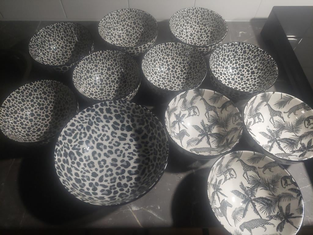 Action schaaltjes, action kommen, schaaltjes, schalen, Huis en Inrichting, Keuken | Servies, Ophalen of Verzenden, Nieuw