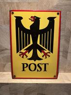 emaille bord post vijftiger jaren, Ophalen of Verzenden