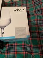 Vivo witte wijnglazen, Verzamelen, Glas en Borrelglaasjes, Ophalen of Verzenden, Zo goed als nieuw