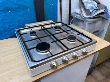 4 Pits Gasstel Pelgrim - Met Gasslang - Schoon en Goed beschikbaar voor biedingen