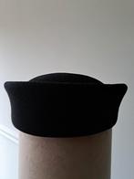 Zwarte Vilten Hoed, Ophalen of Verzenden, Zo goed als nieuw, One size fits all, Hoed