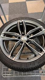 19 inch winterset afkomstig audi a4 5x112 66,5  255/35/19, Gebruikt, 255 mm, Banden en Velgen, Winterbanden