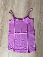 Paarse top met spaghettibandjes van H&M, maat 38, Maat 38/40 (M), H&M, Paars, Gedragen