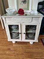 Ouderwets theekastje (wit), Antiek en Kunst, Antiek | Meubels | Kasten, Ophalen