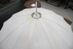 Sfeervolle hanglamp stof lampion creme Ø50 cm., Ophalen of Verzenden, Gebruikt, Stof