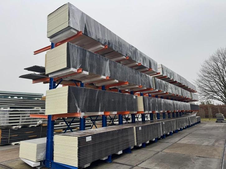 Sandwich wandpanelen 40mm wit | € 17,95 per m2 | Goedkoop!, Doe-het-zelf en Verbouw, Platen en Panelen, Nieuw, Overige materialen