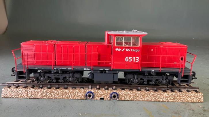 Marklin ho 33641 NS CARGO Dieselloc 6513 delta digitaal, Hobby en Vrije tijd, Modeltreinen | H0, Zo goed als nieuw, Locomotief