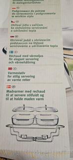 Pyrex Rechaud Warmhoudset, Ophalen of Verzenden, Nieuw