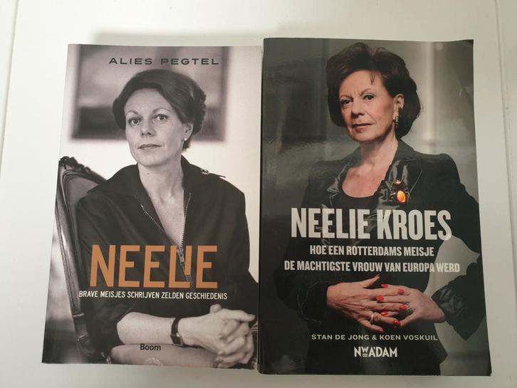 Neelie Kroes boeken (2 stuks), Boeken, Biografieën, Gelezen, Politiek, Ophalen of Verzenden