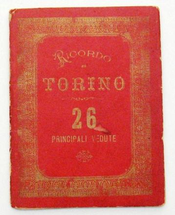 Ricordo di Torino [c1889] Turijn Leporello Carlo Manfredi beschikbaar voor biedingen