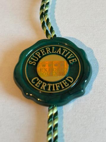 Originele Rolex tag beschikbaar voor biedingen