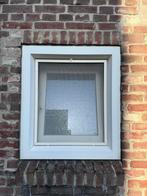 Twee kunststof raamkozijnen HR++, Kunststof, Gebruikt, Raamkozijn, Inclusief glas