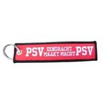 PSV sleutelhanger tekst "PSV eendracht maakt macht ", Ophalen of Verzenden, Nieuw
