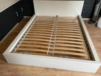 IKEA Malm Bed 160cm - Tweepersoonsbed, Ophalen, Gebruikt, Wit, Tweepersoons