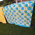 walra retro lakens,tafelkleed,feestje,decoratie,flower power, Ophalen, Gebruikt, Eenpersoons