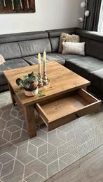Salontafel met lades 80x80, Ophalen, Gebruikt, 50 tot 75 cm, 50 tot 100 cm