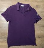 Moncler Polo Maat M  paars - Gedragen, Kleding | Heren, Ophalen of Verzenden, Gedragen, Maat 48/50 (M)