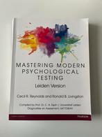 Mastering Modern Psychological Testing - Leiden Version, Boeken, Ophalen of Verzenden, Zo goed als nieuw, Overige onderwerpen