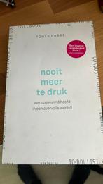 Tony Crabbe - Nooit meer te druk, Ophalen of Verzenden, Tony Crabbe