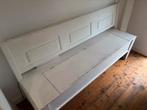 Houten bank, Huis en Inrichting, Banken | Bankstellen, Ophalen, Gebruikt, 150 tot 200 cm, Driepersoons