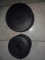 Set Halterschijven / Gewichten, Ophalen, Gebruikt, Benen, Halterschijven