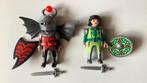 Playmobil 4912 drakenridders duopack ridders zwaard schild, Ophalen, Gebruikt, Complete set