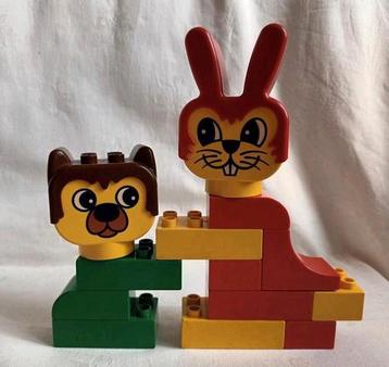 Vintage duplo set 1594 Rabbit and Bear Friend beschikbaar voor biedingen