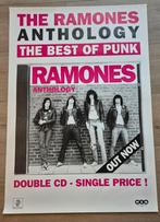 Ramones Anthology Poster, Ophalen of Verzenden, Gebruikt, Muziek