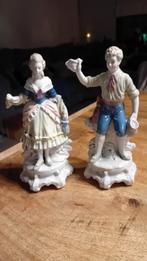 Oude Porseleinen Beeldjes - Set van 2, Antiek en Kunst, Ophalen of Verzenden