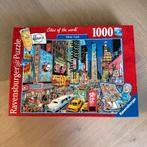 Ravensburger puzzel 1000 stukjes New York Fleroux cities, Hobby en Vrije tijd, Denksport en Puzzels, Ophalen of Verzenden, Gebruikt