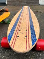 Hudora Longboard kicktail, Sport en Fitness, Skateboarden, Ophalen, Zo goed als nieuw, Skateboard, Longboard