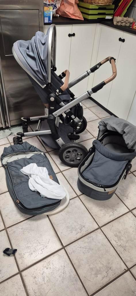 Joolz Day Quardo Blu - Complete Set!, Kinderen en Baby's, Kinderwagens en Combinaties, Gebruikt, Combiwagen, Overige merken, Met reiswieg