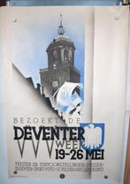 Originele Poster voor VVV Deventer Art Deco, Verzenden, A1 t/m A3, Reclame, Rechthoekig Staand