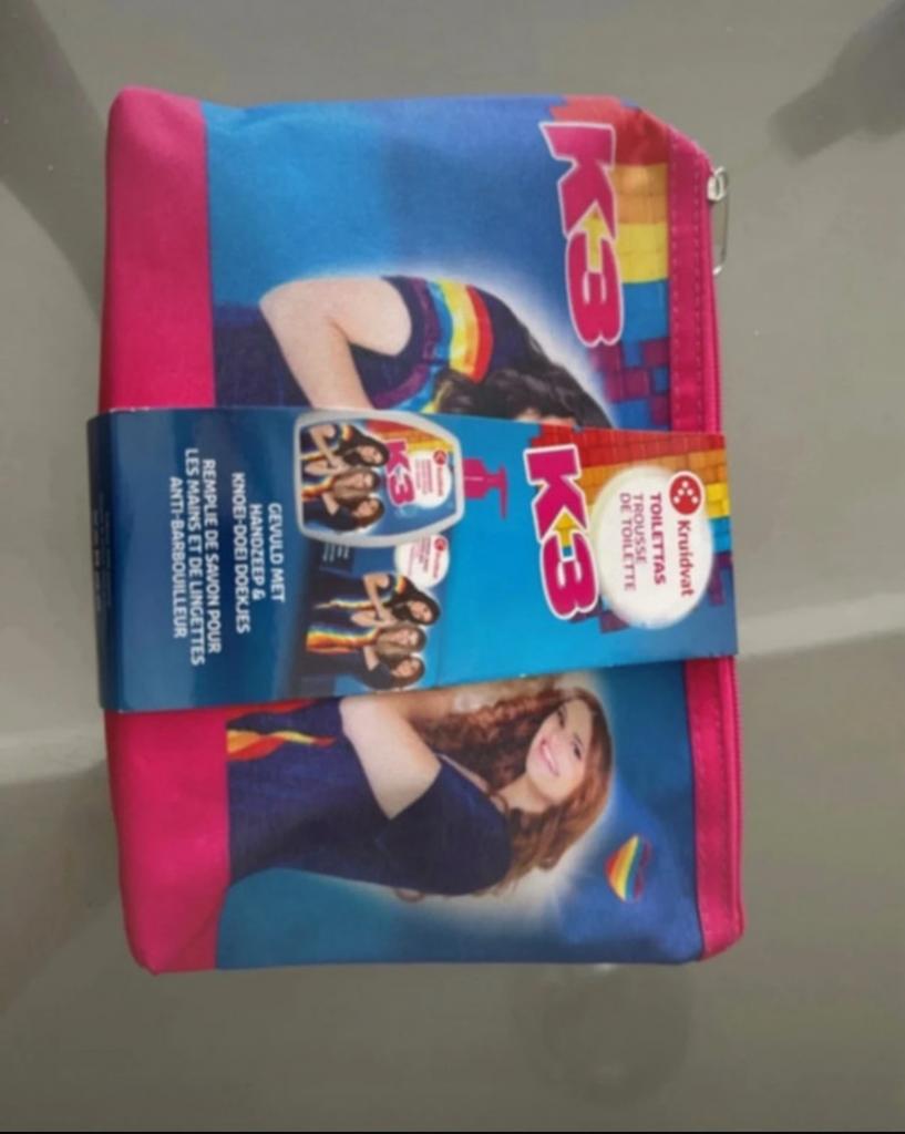 K3 Toilettas met Handzeep en Doekjes - Nieuw, Meisje, One size, Nieuw, Ophalen of Verzenden