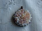 Vintage j50 kettinghanger gesneden lucite., Sieraden, Tassen en Uiterlijk, Overige materialen, Overige kleuren, Ophalen of Verzenden