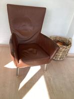 Label Foxx Leren Fauteuil, Ophalen, Gebruikt, Bruin, Leer