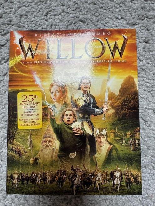 Willow Blu-ray + DVD 25th Anniversary, Cd's en Dvd's, Blu-ray, Zo goed als nieuw, Ophalen of Verzenden